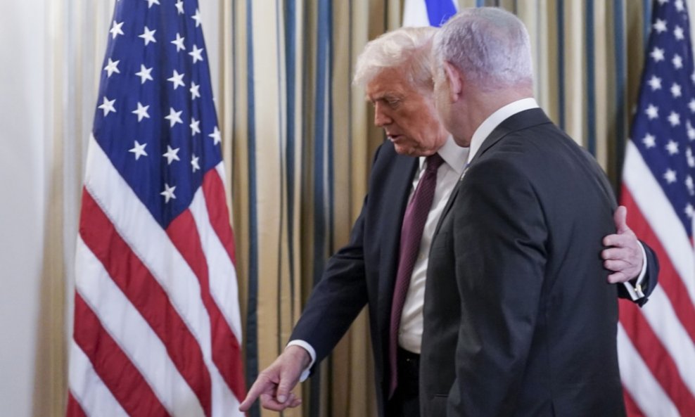 Donald Trump, Benjamin Netanyahu