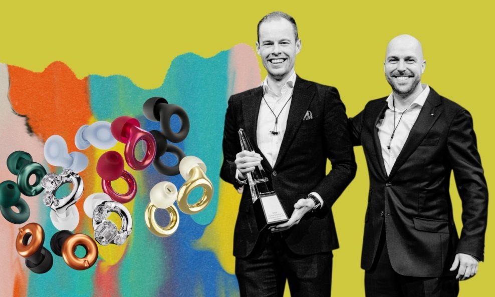 Maarten Bodewes i Dimitri O, osnivači tvrtke Loop Earplugs