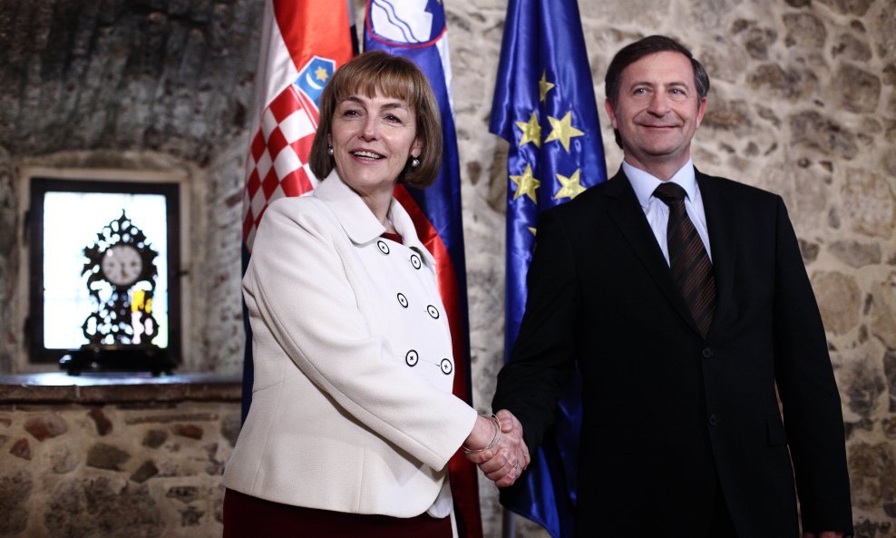 Vesna Pusić i Karl Erjavec