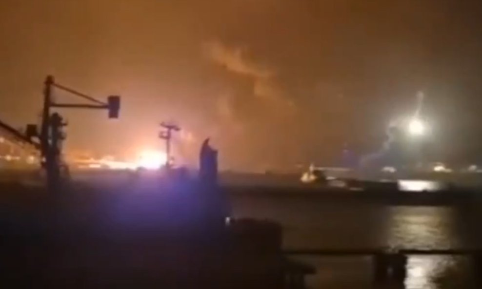 Ukrajinski napad na Novorosijsk