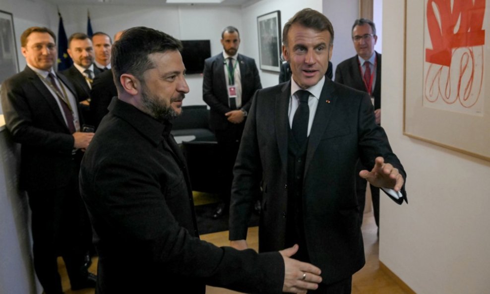 Zelenski i Macron