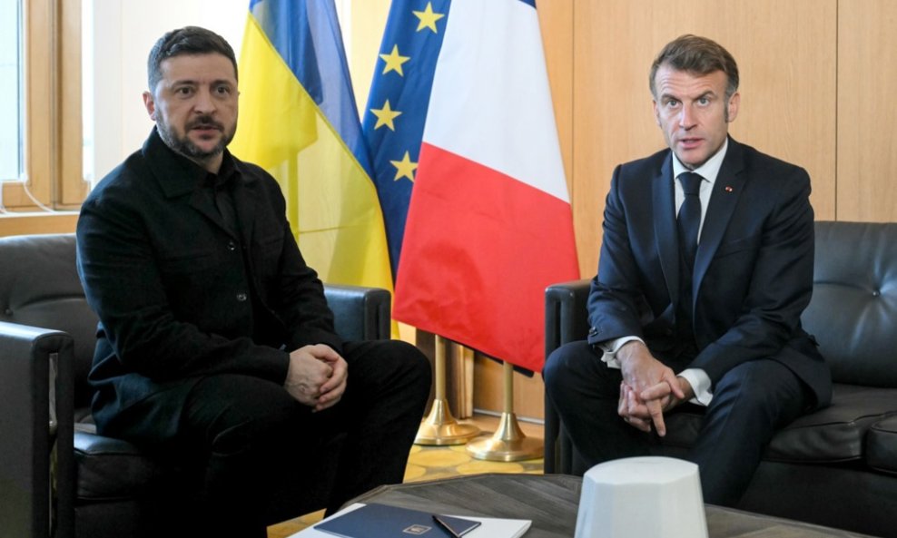 Zelenski i Macron