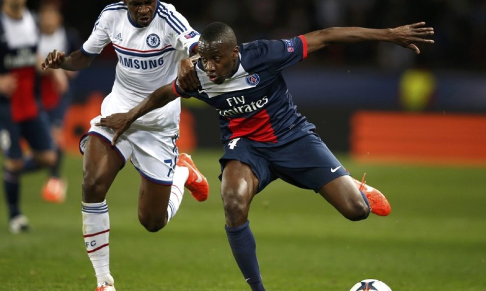Paris St Germain - Chelsea, Blaise Matuidi (R) i Ramires