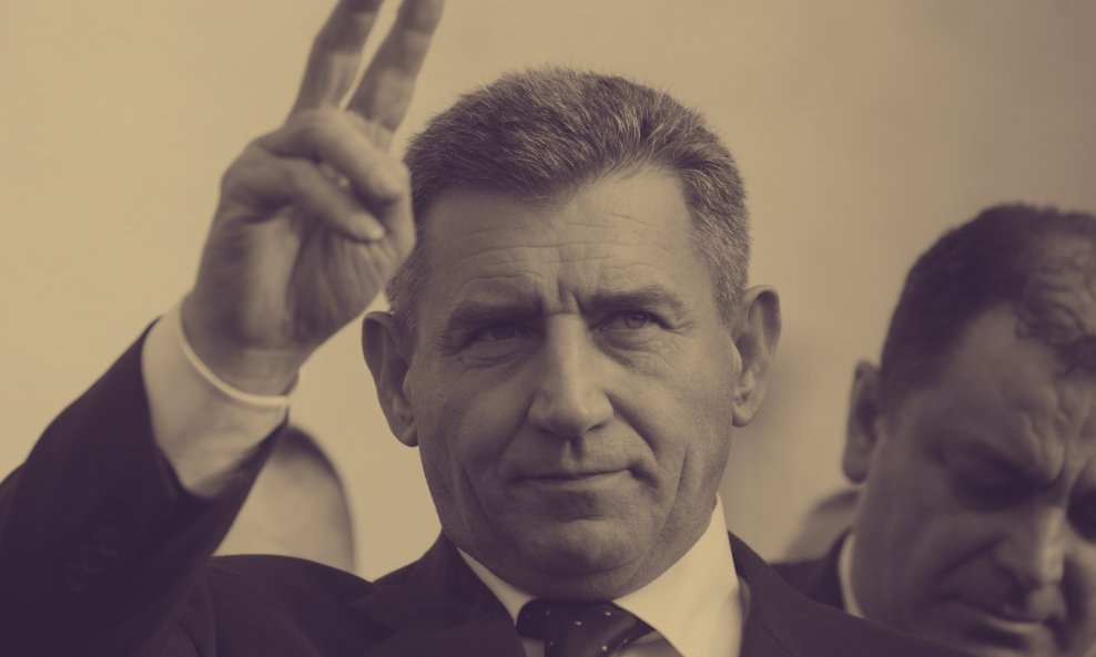 Ante Gotovina na dočeku 2012. u Zadru