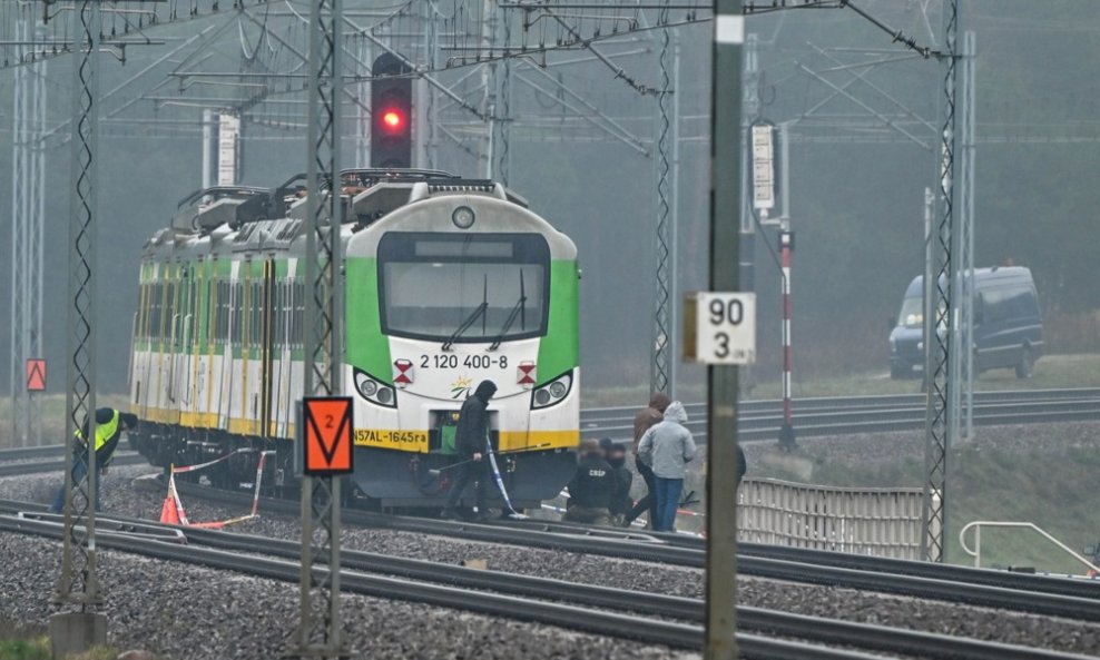 Sabotaža na pruzi Varšava - Lublin