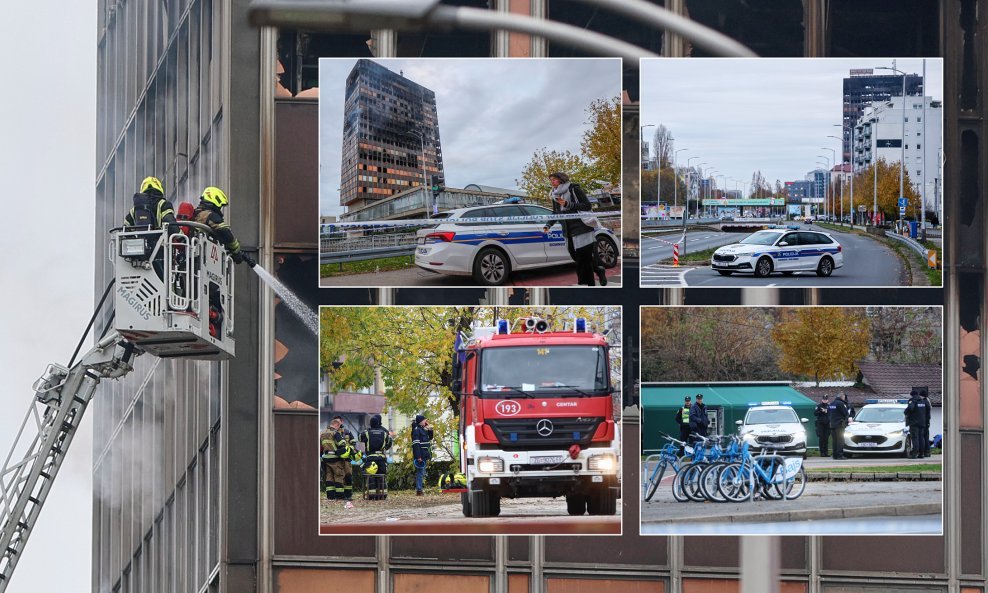 Policija regulira kretanje građana i vozila