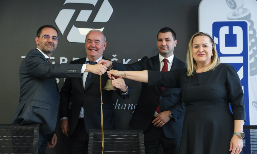 Svečano obilježavanje uvrštenja dionice Tokića na Zagrebačku burzu