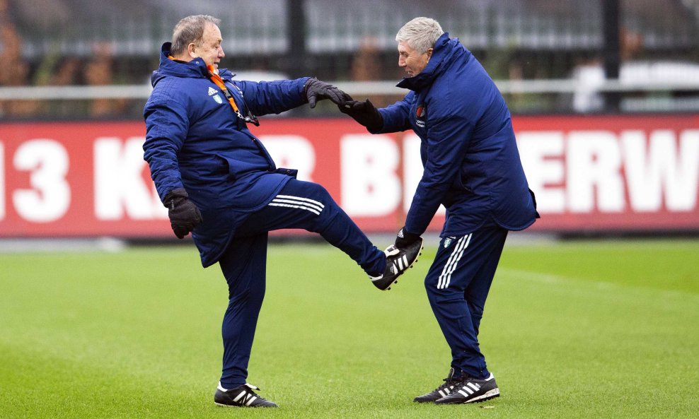 Dick Advocaat (lijevo)