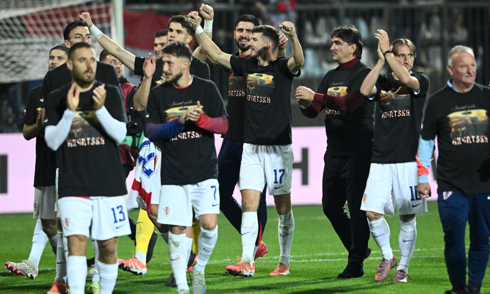 Hrvatski reprezentativci slave na Rujevici