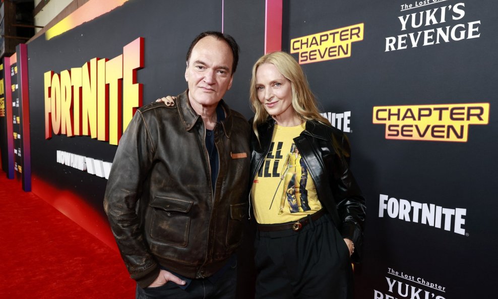 Quentin Tarantino i Uma Thurman