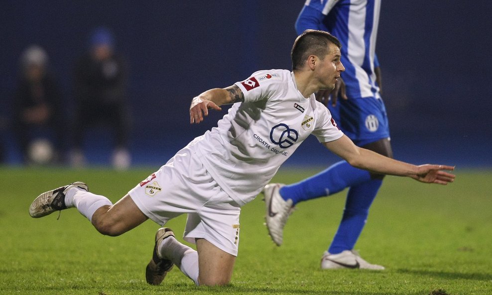 Drago Gabrić - iz vremena dok je nosio dres Rijeke