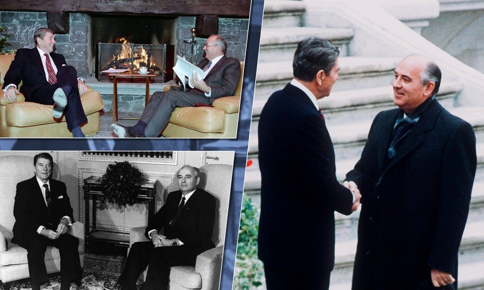 Ronald Reagan i Mihail Gorbačov