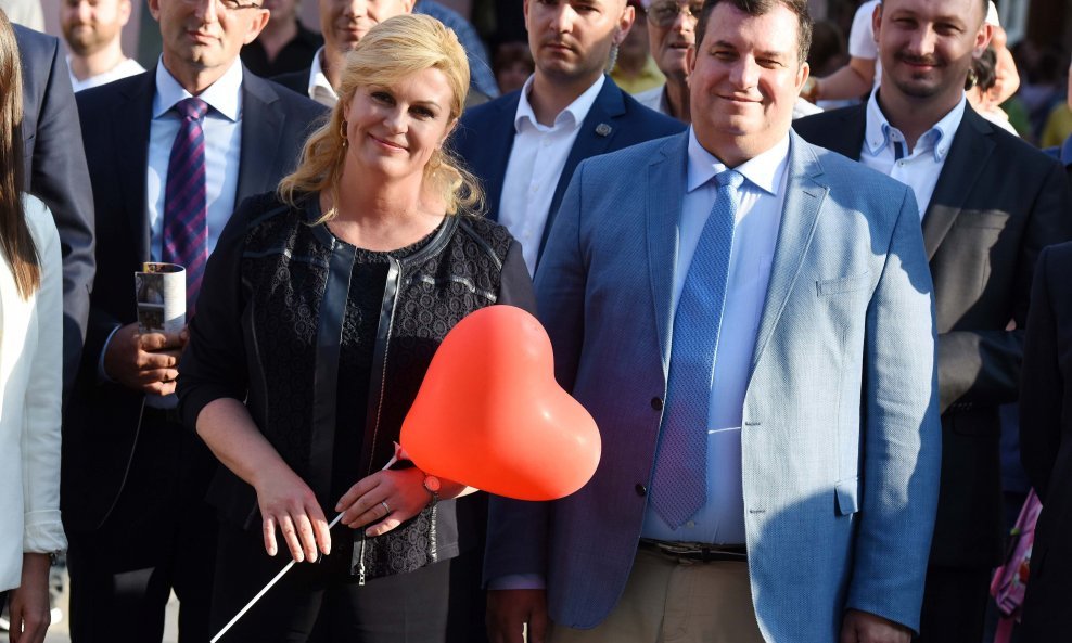 Kolinda Grabar Kitarović i Jakov Kitarović