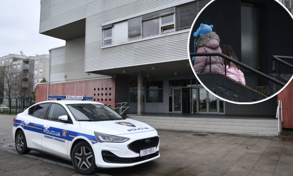 Dojava o bombi u OŠ Jelkovec