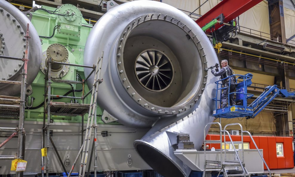 Proizvodni pogodni tvrtke Everllence (bivši MAN Energy Solutions) u Oberhausenu - ilustracija