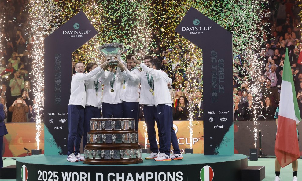 Italija slavi Davis Cup