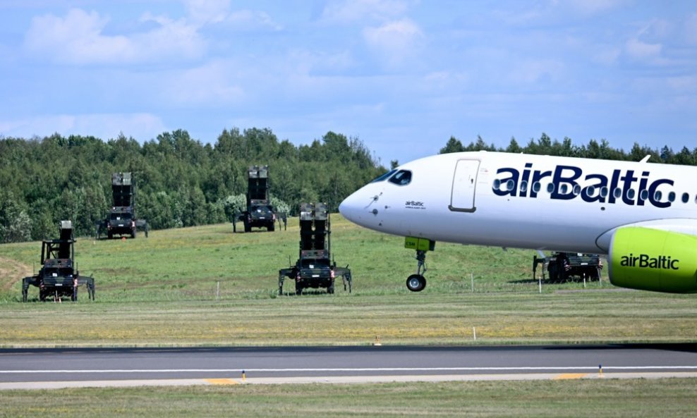 Zračna luka u Vilniusu tijekom NATO summita 2023. godine
