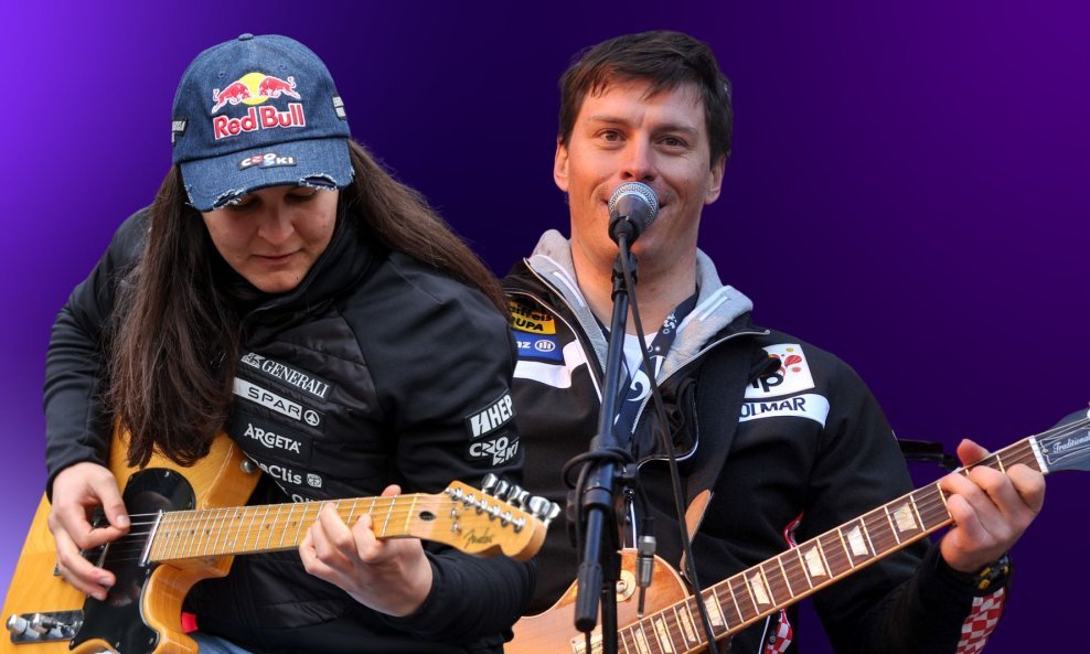 Zrinka Ljutić i Ivica Kostelić