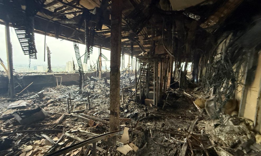 Unutrašnjost Vjesnikovog nebodera