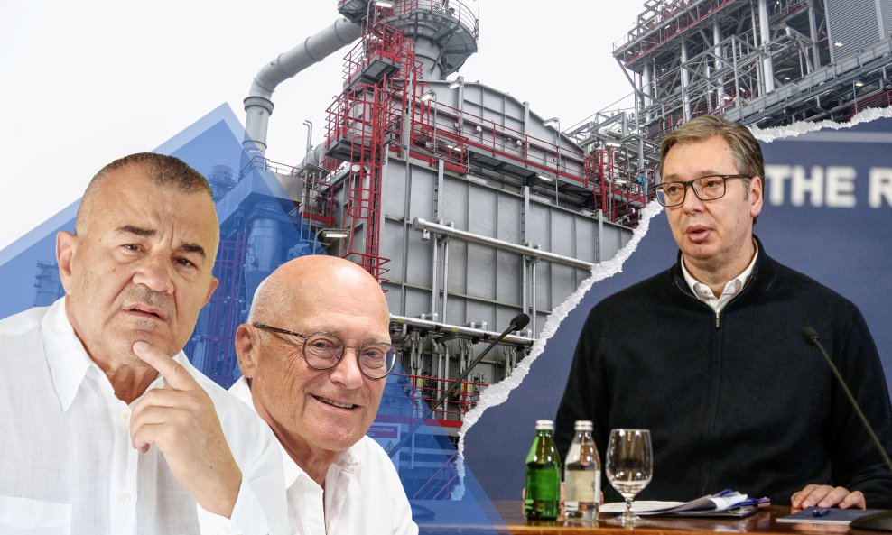 Jasminko Umićević, Davor Štern i Aleksandar Vučić