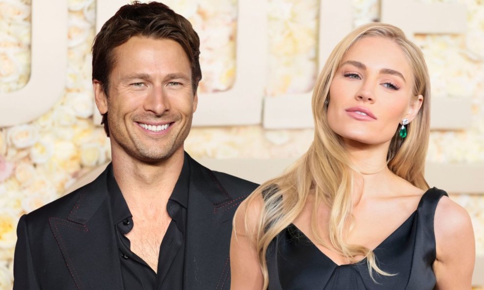 Glen Powell i Michelle Randolph