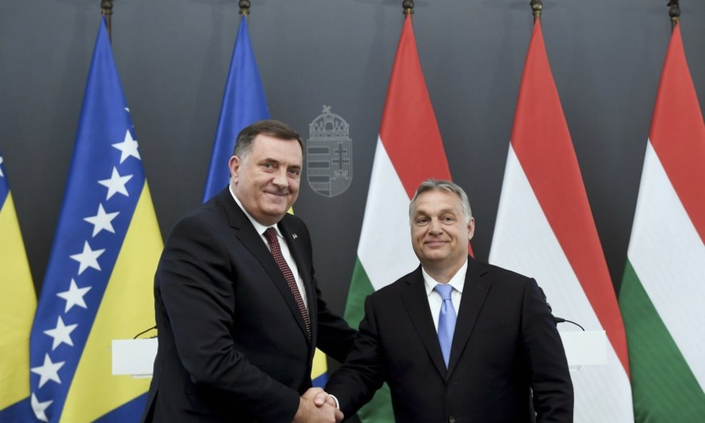 Milorad Dodik i Viktor Orban na jednom od svojih ranijih susreta