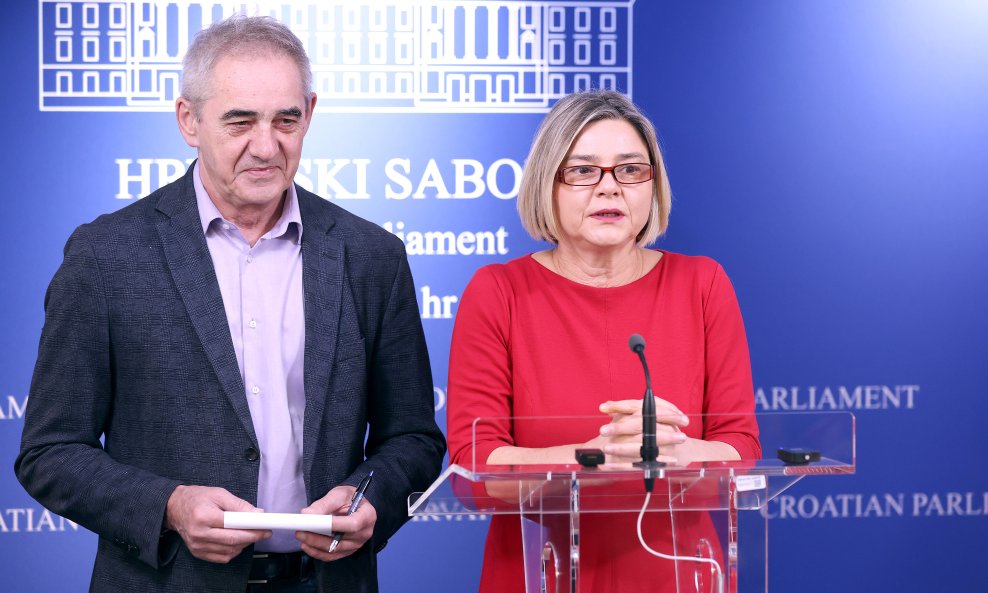 Damir Bakić i Sandra Benčić