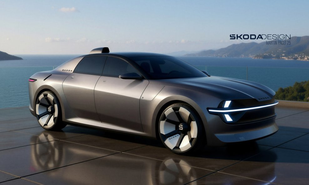 Škoda 100 dizajnerska studija modela