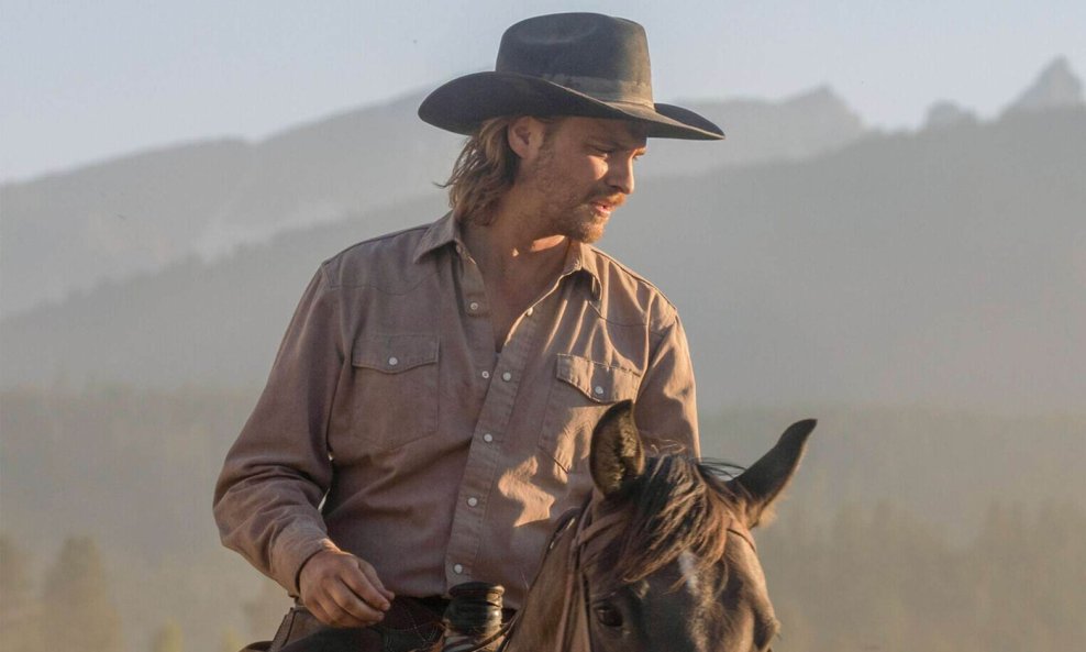 Luke Grimes kao Kayce Dutton u seriji 'Y: Marshals.'