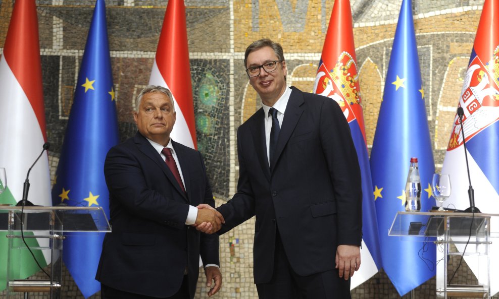 Aleksandar Vučić i Viktor Orban