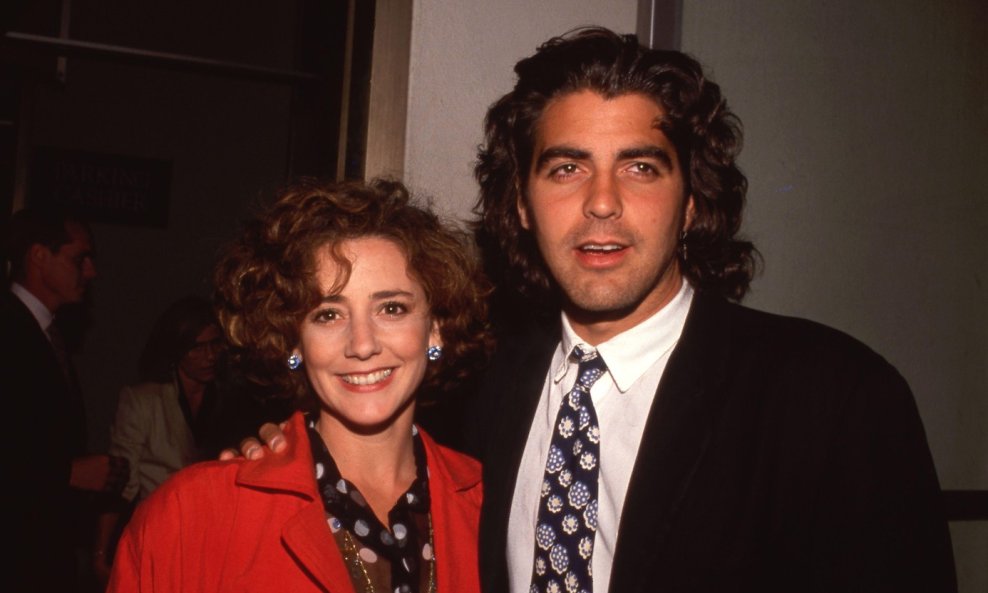 George Clooney i Talia Balsam