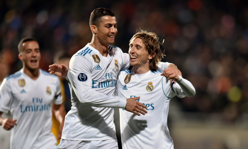 Luka Modrić i Cristiano Ronaldo