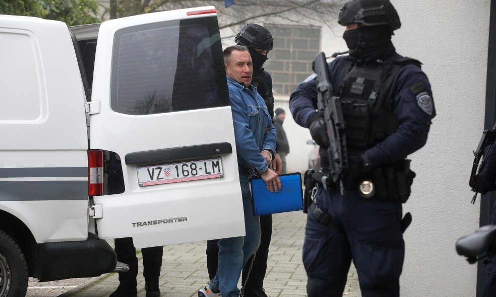 Srđan Mlađan dolazi na sud