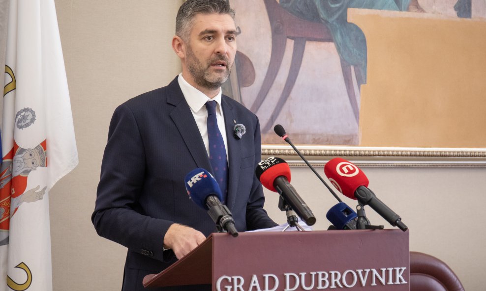 Gradonačelnik Dubrovnika Mate Franković