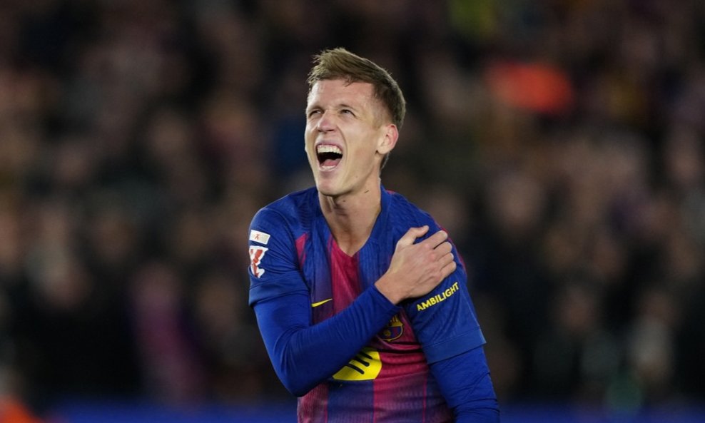 Dani Olmo Barcelona ozljeda