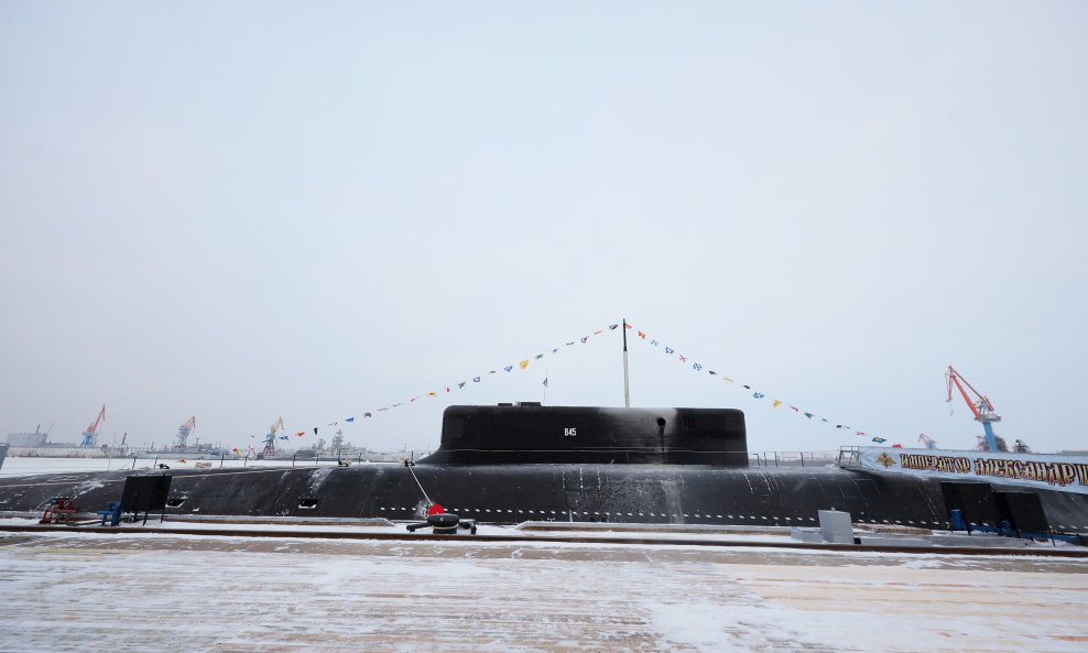 Nuklearna podmornica - ilustracija