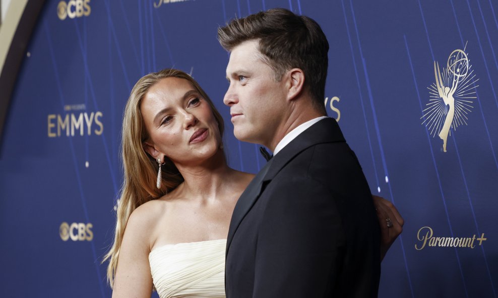 Scarlett Johansson i Colin Jost