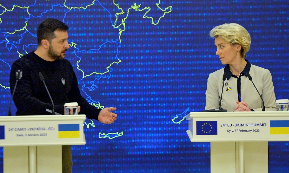 Volodimir Zelenski i Ursula von der Leyen