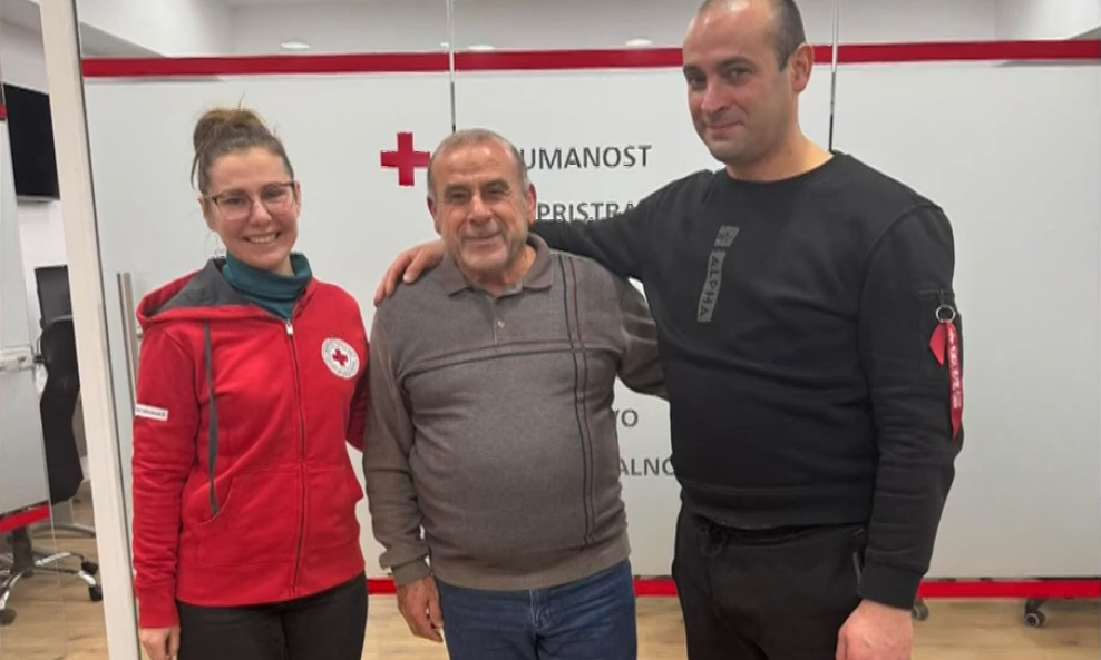 Otac i sin su se po prvi puta sreli nakon 40 godina zahvaljujući Hrvatskom Crvenom križu