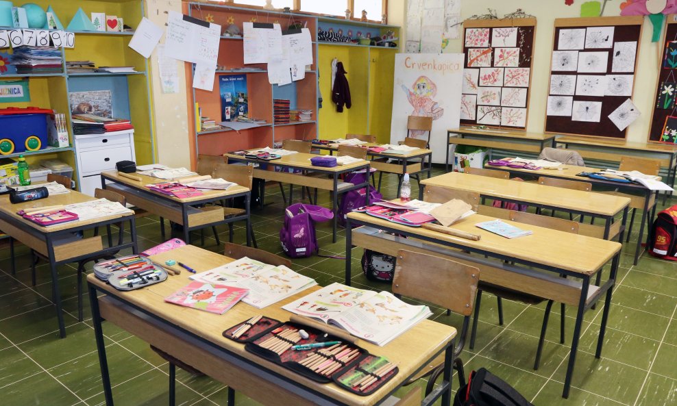 Učionica, ilustracija