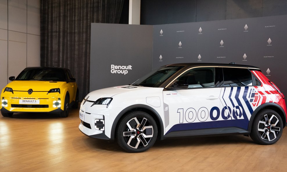 U proizvodnom pogonu u Douaiju proizveden 100.000-ti Renault 5 E-Tech