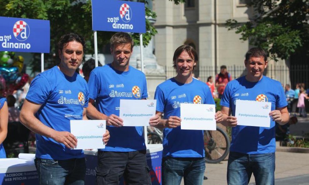 Dario Šimić, Igor Bisćan, Tomo Šokota i Silvio Marić,