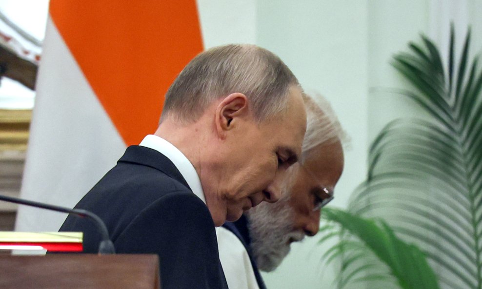 Vladimir Putin i Narendra Modi