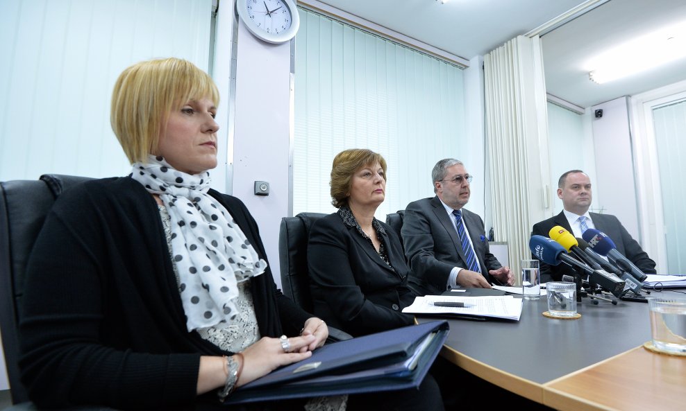 Nikolina Moslavac (prva slijeva)