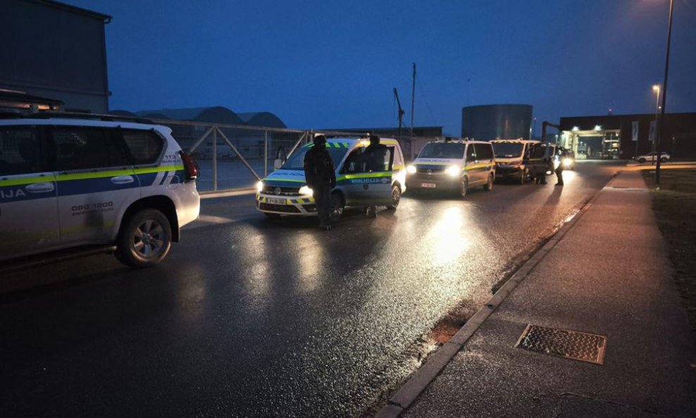 Akcija slovenske policije na području Črenšovca