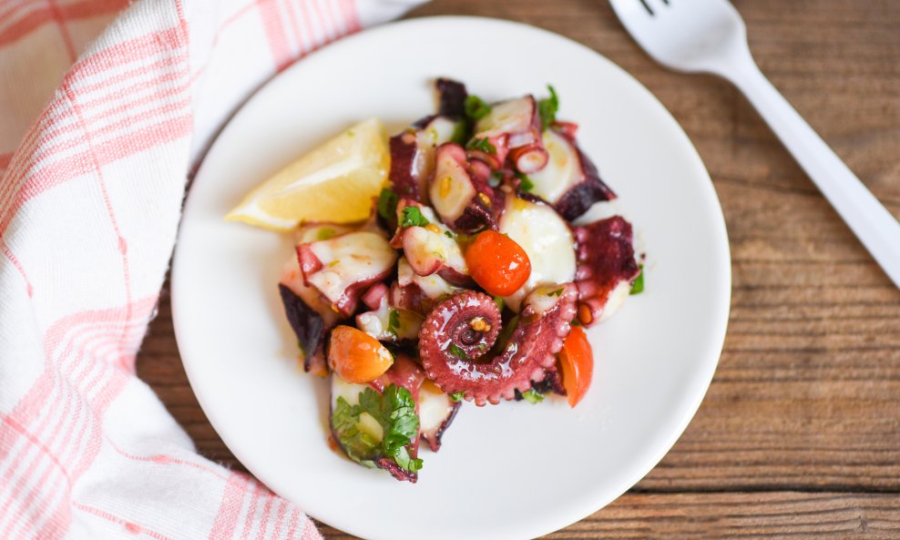 Portugalska 'Salada de Polvo'