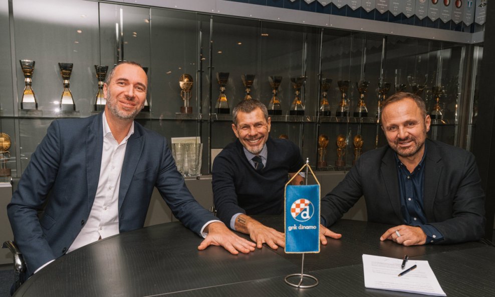 Boban i predstavnici KK Dinama i Futsal Dinama