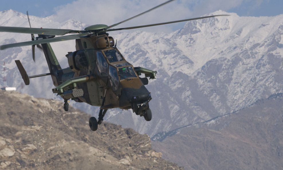 Francuski Tiger tijekom misije u Afganistanu