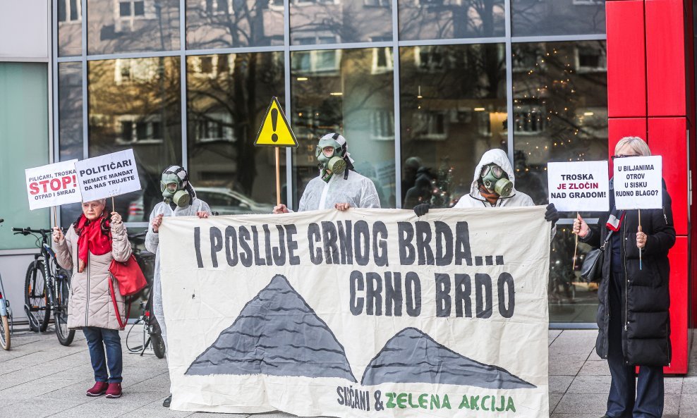 Zelena akcija prosvjeduje protiv otpada na Crnom brdu