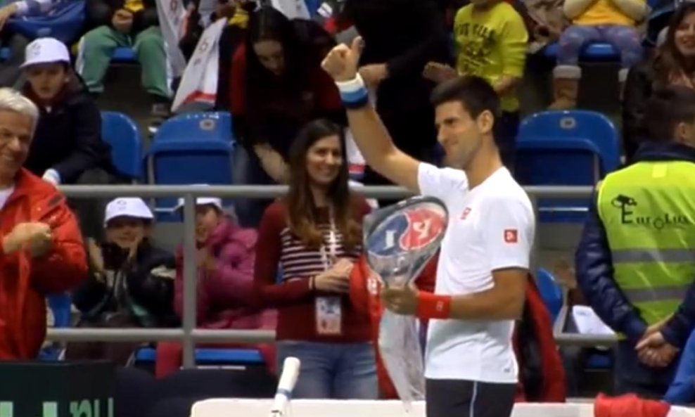 Novak Đoković u Kraljevu Davis cup